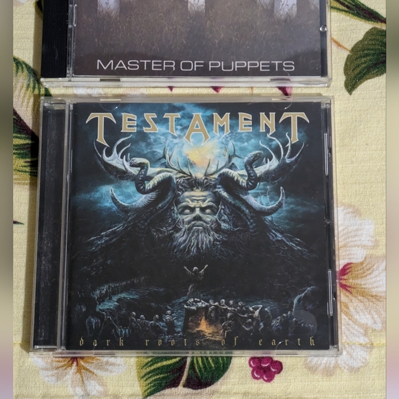 Metallica & Testament Heavy Metal Music CDs - Picture 3 of 5